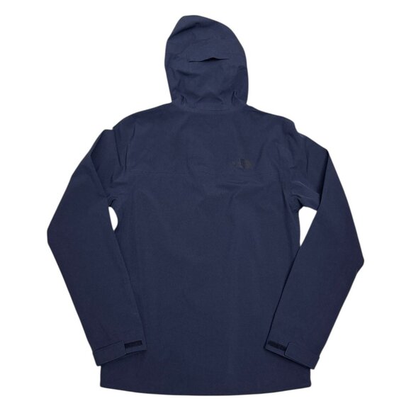 THE NORTH FACE Blue Waterproof Windproof Rain Outdoor Light Jacket Mens Small - Picture 4 of 6